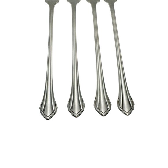 Oneida Community Clarette Cocktail Seafood Oyster Forks Silverplate Flatware - Picture 4 of 5